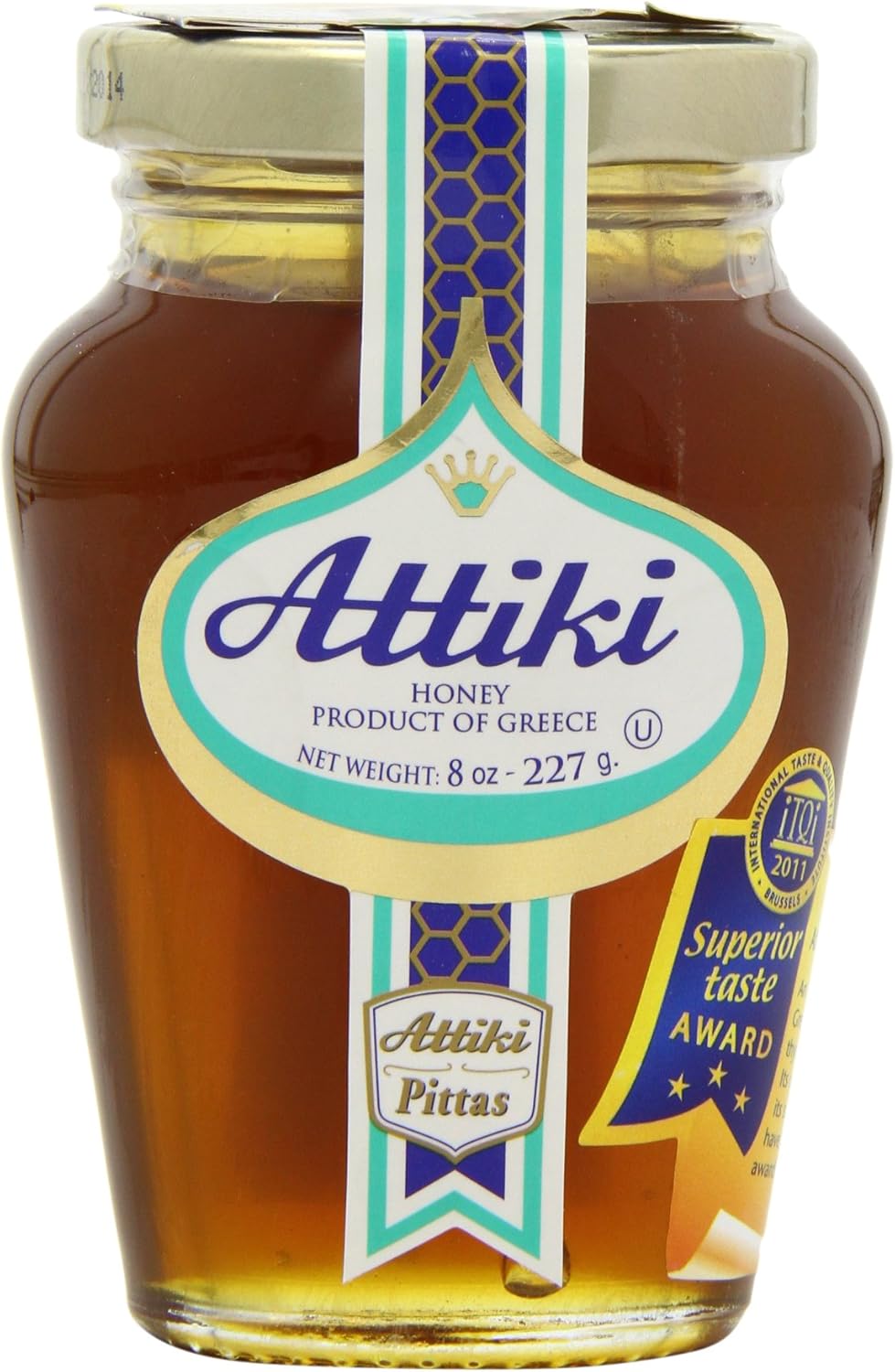 Attiki Honey 227 Gr - Glass
